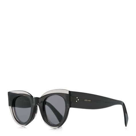 celine petra sunglasses black|CELINE Acetate Petra Sunglasses CL41447/S Transparent Black .